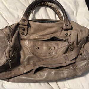 Stylish Brown Leather Women's Bag